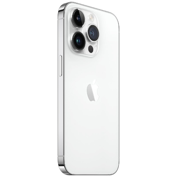 【SIMフリー】 iPhone 14 Pro A16 Bionic 6.1型 ストレージ：128GB デュアルSIM（nano-SIMとeSIM）  MQ013J/A シルバー