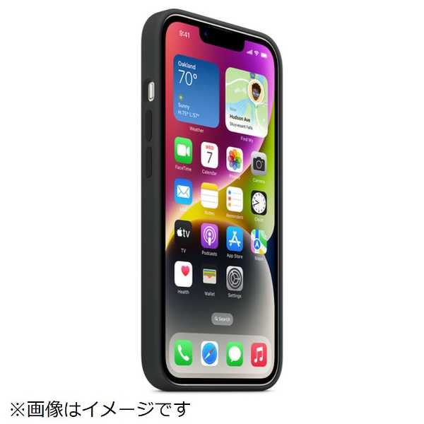 【純正】MagSafe対応iPhone 14シリコーンケース ミッドナイト MPRU3FE/A