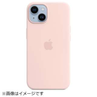 【純正】MagSafe対応iPhone 14シリコーンケース チョークピンク MPRX3FE/A