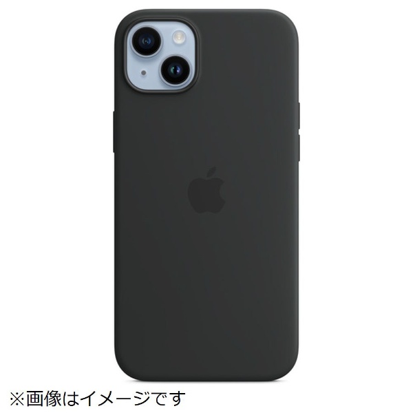 純正】MagSafe対応iPhone 14レザーケース ミッドナイト MPP43FE