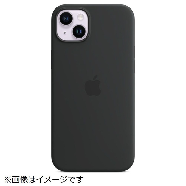 【純正】MagSafe対応iPhone 14 Plusシリコーンケース ミッドナイト MPT33FE/A