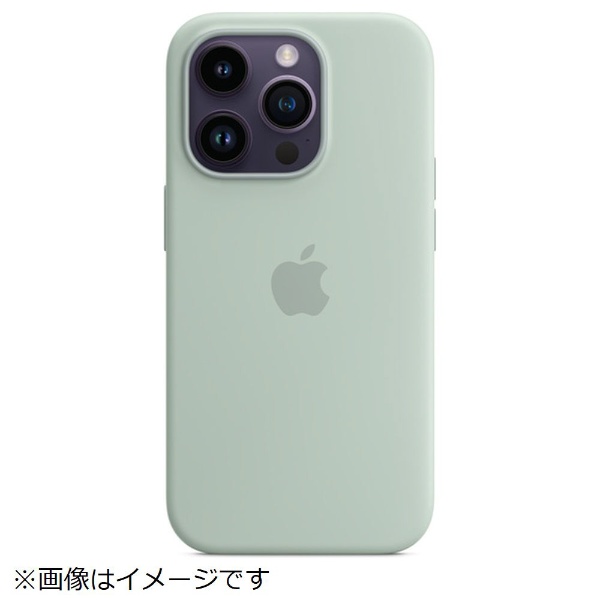 MagSafe対応 iPhone 14 Pro シリコーンケース カナリアイエロー