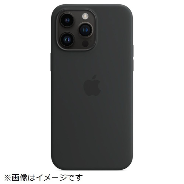 純正】MagSafe対応iPhone 14 Pro Maxシリコーンケース ミッドナイト