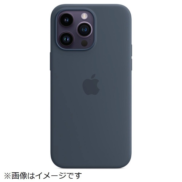 ビックカメラ.com - 【純正】MagSafe対応iPhone 14 Pro Maxシリコーンケース ストームブルー MPTQ3FE/A