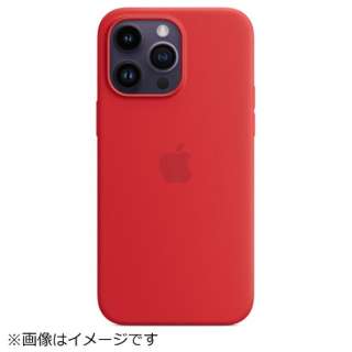 【純正】MagSafe対応iPhone 14 Pro Maxシリコーンケース (PRODUCT)RED MPTR3FE/A