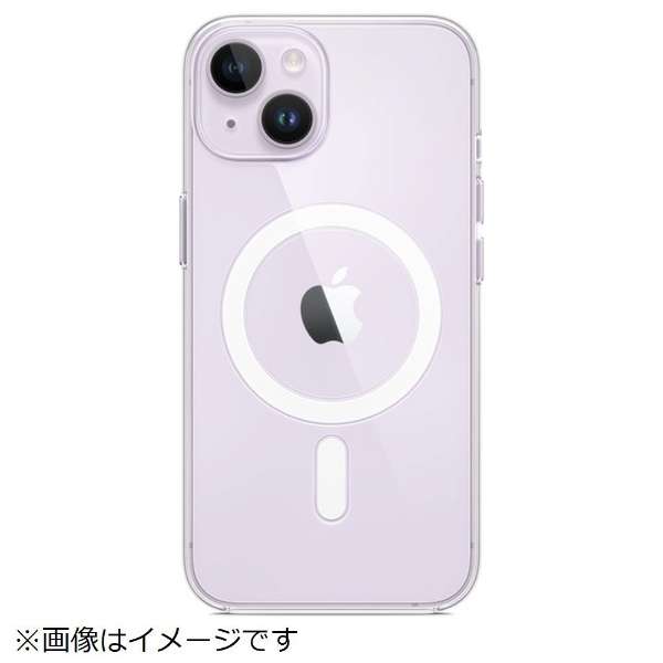 【純正】MagSafe対応iPhone 14クリアケース クリア MPU13FE/A_3