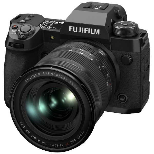 FUJIFILM X-H2 ミラーレス一眼カメラ レンズキット ブラック [ズームレンズ] 富士フイルム｜FUJIFILM 通販 