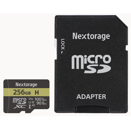 microSDXCカード（UHS-I・Class10・U3・V30・A2） Nintendo Switch対応 NM1A256/IHAN [ Class10 /256GB] Nextorage｜ネクストレージ 通販 | ビックカメラ.com