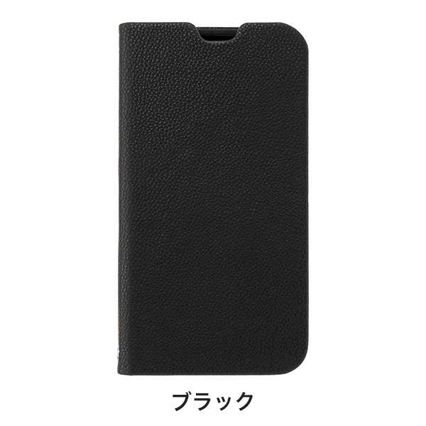 iPhone 14耐衝撃Stand Flip笔记本型包黑色ZSMD2C_2
