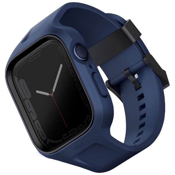 MONOS 2-IN-1 Apple Watch STRAP WITH HYBRID CASE 45/44mm - MARINE BLUEBLUE UNIQʥˡ ͥӡ UNIQ45MMMONOSBLU