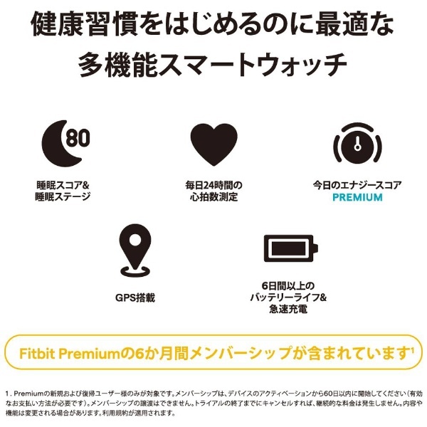 Fitbit Versa Black�ｼ医ヶ繝ｩ繝�繧ｯ�ｼ� FB523BKBK-FRCJK Fitbit�ｽ懊ヵ繧｣繝�繝医ン繝�繝� 騾夊ｲｩ