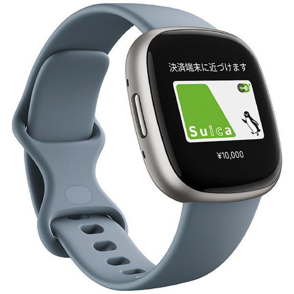新品未使用】Fitbit VERSA 4 WATER FALL BLUE定価27800円 - 腕時計