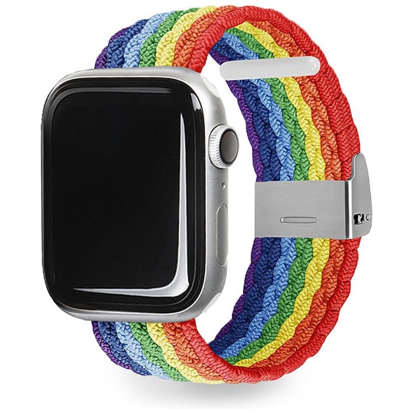 LOOP BAND for Apple Watch 49/45/44/42mm レインボーストライプ EGD23121AW ROA｜ロア 通販 |  ビックカメラ.com