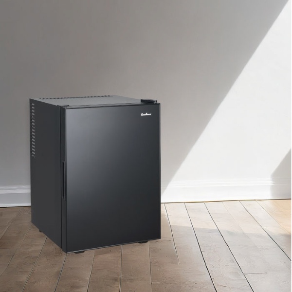 小型冷蔵庫 EXCELLENCE ブラック ML40SGB [幅40cm /35L /1ドア /右開き