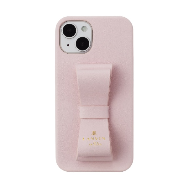 LANVIN en Bleu - Slim Wrap Case Stand &Ring Ribbon for iPhone 14 6.1inch 2 [ Sakura Pink ] LANVIN en Bleu Х  ֥롼