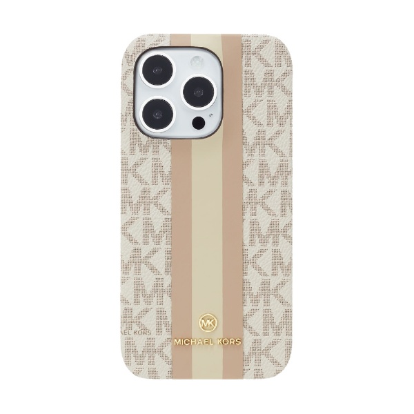 MICHAEL KORS - Slim Wrap Case Stripe for iPhone 14 Pro Max 3眼 