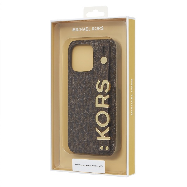 MICHAEL KORS - Slim Wrap Case Stand & Ring for iPhone 14 Pro Max 3
