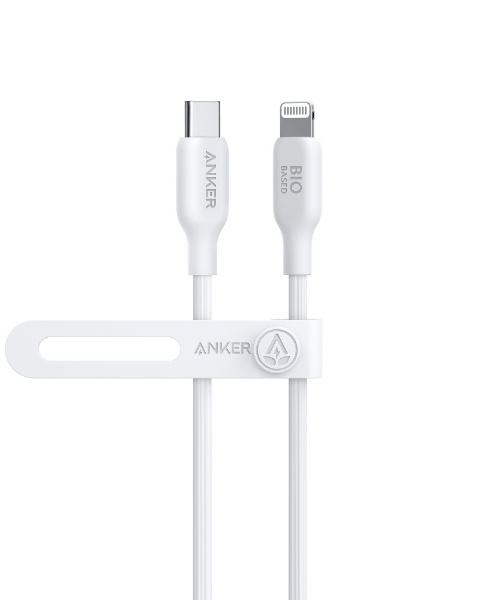 Anker 541 USB-C & Lightning ケーブル (0.9m) ホワイト A80A1N21