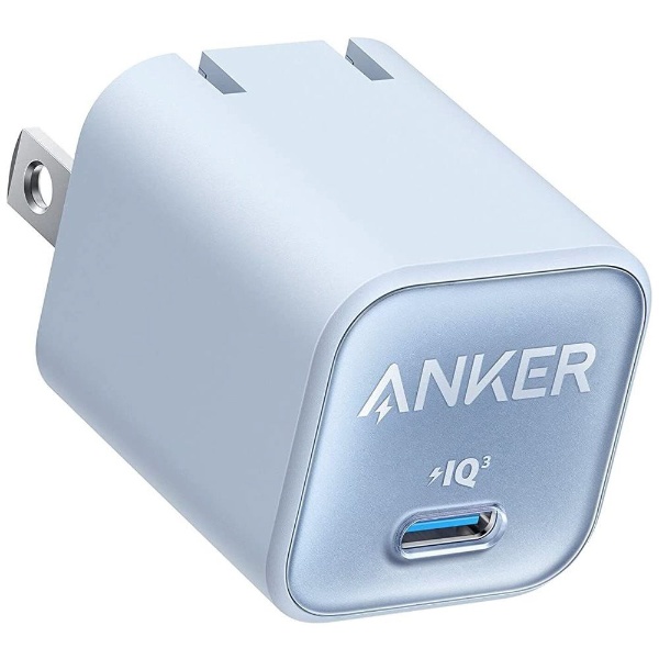 Anker 511 Charger (Nano III 30W) ֥롼 A2147N31 [1ݡ /USB Power Deliveryб]