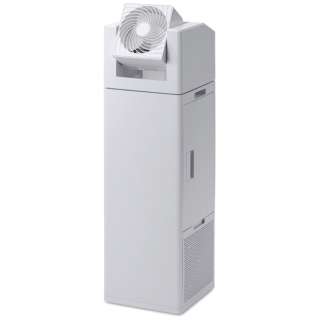 サーキュレーター付加湿空気清浄機 ホワイト KCHA-A55-W [適用畳数：25畳 /最大適用畳数(加湿)：14畳]