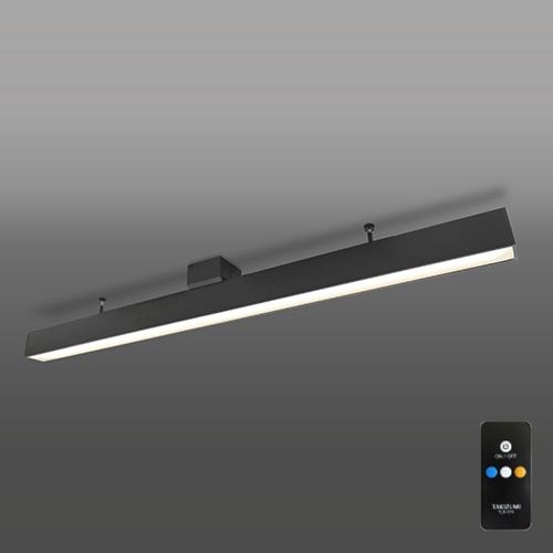 LEDワイヤー吊りスリムライト 光色切替タイプ リモコン付 6畳向け
