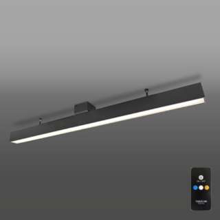 LEDスリムシーリングライト 光色切替タイプ　リモコン付　6畳向け ブラック SLC60178BK [6畳 /リモコン付属]