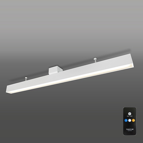 LEDスリムシーリングライト 光色切替タイプ リモコン付 6畳向け