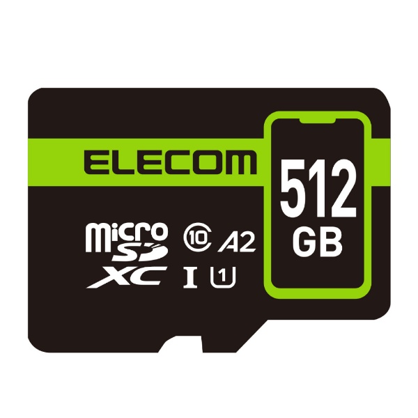 MicroSDXCJ[h/f[^T[rX2Nt/UHS-I U1 90MB/s 512GB MF-SP512GU11A2R [512GB]