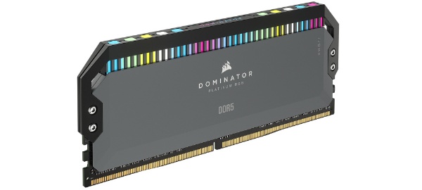 増設メモリ DOMINATOR RGB DDR5(5600MT/s C36) クールグレー CMT32GX5M2B5600Z36 [DIMM DDR5  /16GB /2枚]