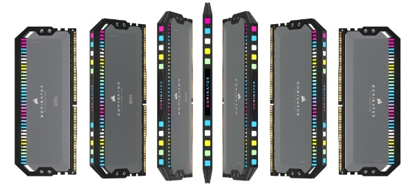 増設メモリ DOMINATOR RGB DDR5(5600MT/s C40) クールグレー CMT64GX5M2B5600Z40 [DIMM DDR5  /32GB /2枚]