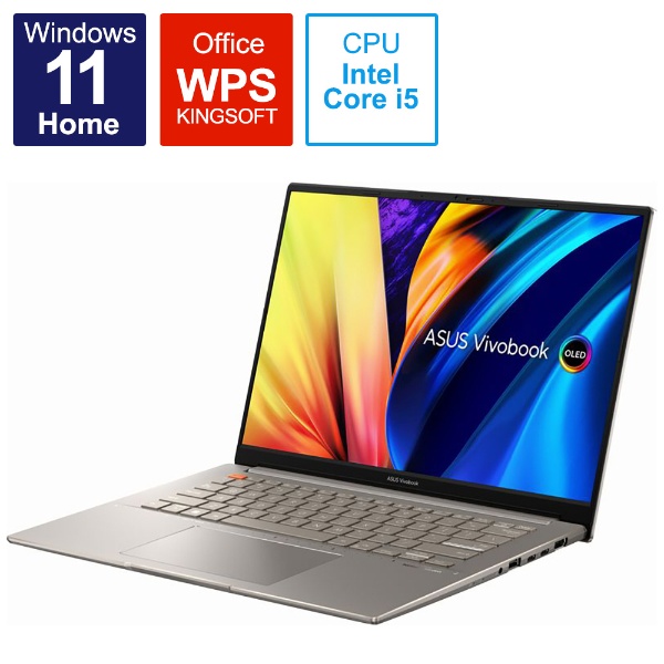 Ρȥѥ Vivobook S 14X OLED ɥ쥤 S5402ZA-M9115W [14.5 /Windows11 Home /intel Core i5 /ꡧ16GB /SSD512GB /WPS Office /2022ǯ9ǥ]