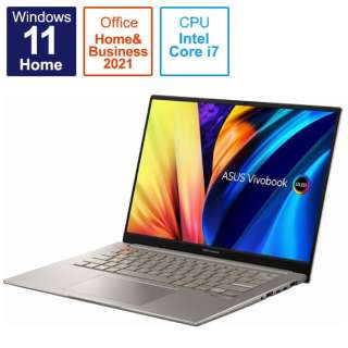 m[gp\R Vivobook S 14X OLED ThOC S5402ZA-M9049WS [14.5^ /Windows11 Home /intel Core i7 /F16GB /SSDF512GB /Office HomeandBusiness /2022N9f] y݌Ɍz
