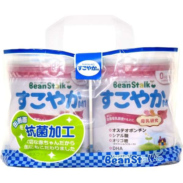 Bean Stalk（ビーンスターク）乳児用粉ミルク すこやかM1 大缶 800g×2 BSスノー 通販 | ビックカメラ.com