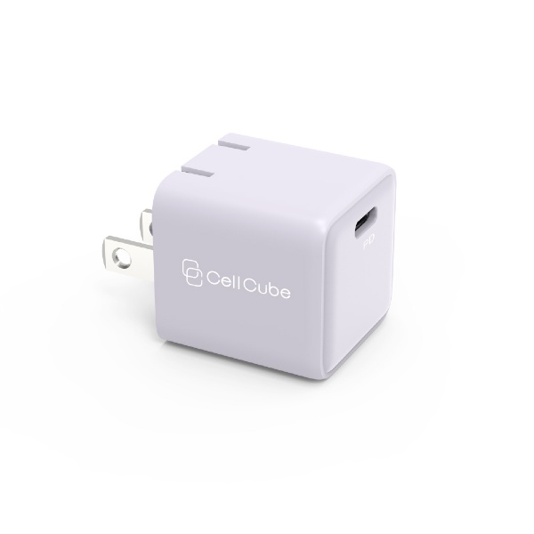 Cell Cube ޤ߼ץ饰ACŴ 30W/PDڶ˾ Cell Cube ʥ륭塼֡ ƣ CC-AC06 [1ݡ /USB Power Deliveryб]
