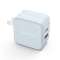 Cell Cube Fast Charger （PD20w+12w） 白藍 CC-AC07 [2ポート /USB Power Delivery対応]
