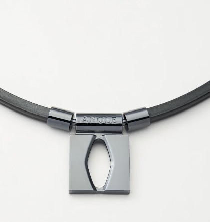 アングル ＡＮＧＬＥの磁気ネックレス  Lサイズ　ブラック　50センチ