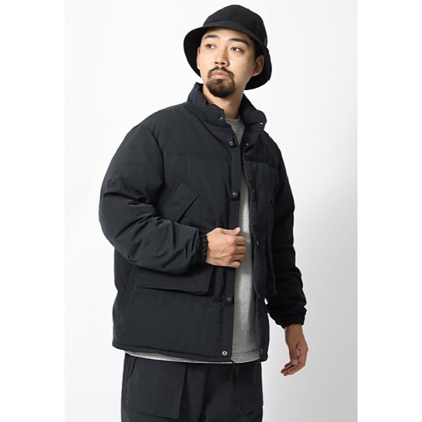 メンズ TAKIBI Down Jacket(Lサイズ/Black)JK-22AU10304BK