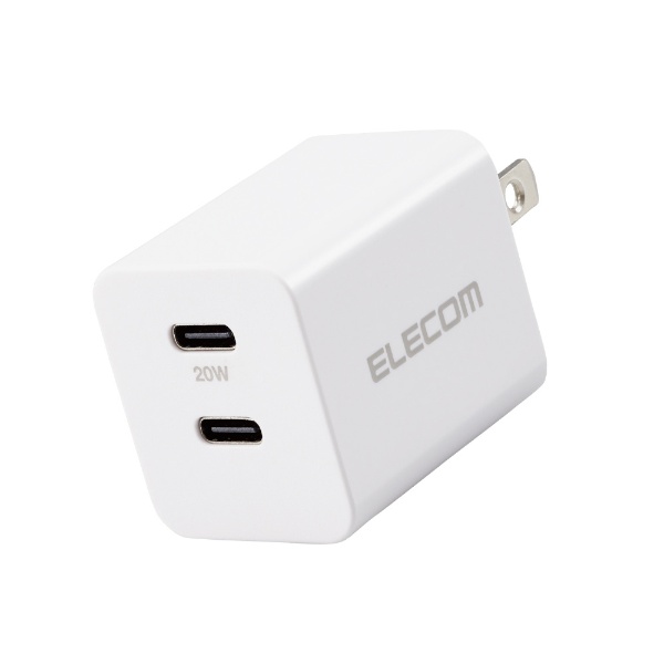 エレコム MPA-ACCP30WH USB Type-C 充電器 PD対応 最大出力30W ホワイト