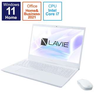 m[gp\R LAVIE N15V[Y(N1575/EAW) p[zCg PC-N1575EAW [15.6^ /Windows11 Home /intel Core i7 /F16GB /SSDF512GB /Office HomeandBusiness /2022NH~f]
