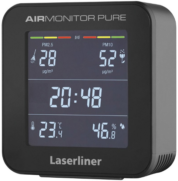 グッドふとんマーク取得 レーザーライナー(Laserliner) PM2.5モニター AIRMONITOR PURE エアーモニターピュア 