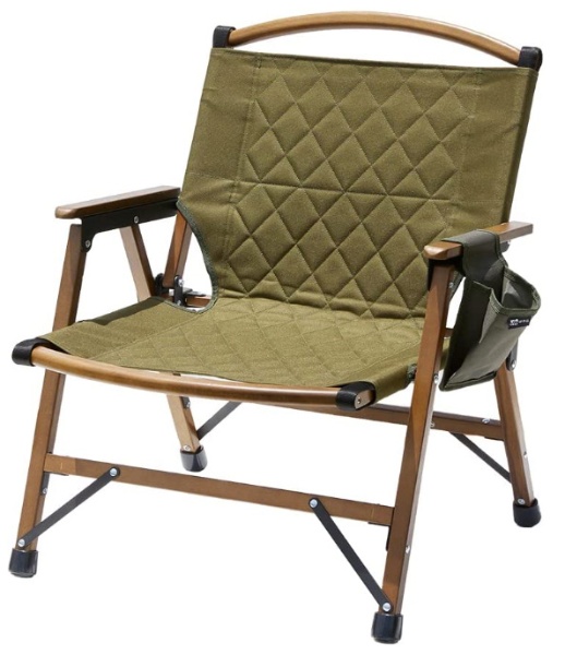 ウッドチェア Folding Wood Chair (約55×54×68cm/ブラック) WAQ 