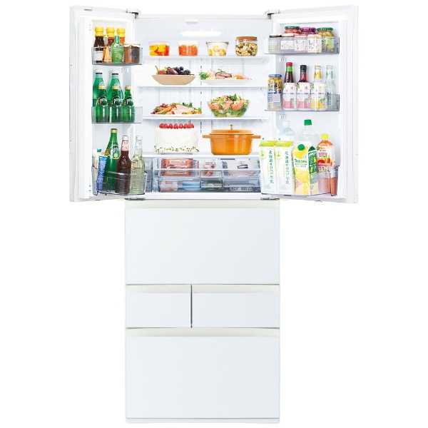 冷蔵庫 グランホワイト GR-U600FK-EW [幅68.5cm /601L /6ドア