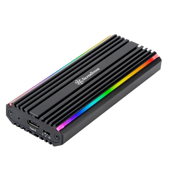 SSDケース USB-C＋USB-A接続 MS13 ブラック SST-MS13 [M.2対応 /NVMe /1台]