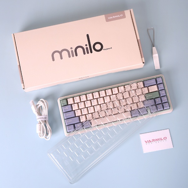 ゲーミングキーボード 67 Minilo(Cherry MX シルバー軸・英語配列 