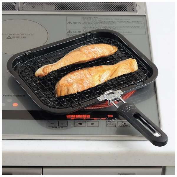 支持热的烤炉ＩＨ的卷曲魚焼HB-6039_2