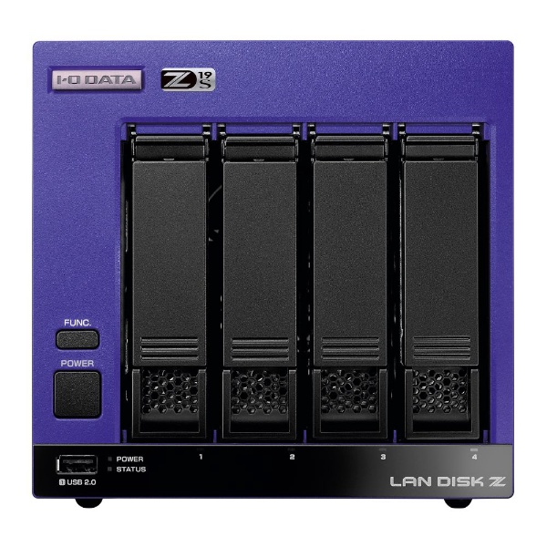 LAN DISK Z [4TB搭載 /4ベイ /50台(ユーザー無制限)] Windows Server IoT 2019搭載  法人向けNAS(5年保証・データ復旧サービス付き) HDL4-Z19SATA-4B