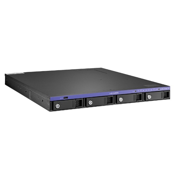 LAN DISK Z [32TB搭載 /4ベイ /100台(ユーザー無制限)] ラックマウント Windows Server IoT 2019搭載  法人向けNAS(5年保証・データ復旧サービス付き) HDL4-Z19SI3A-32-UB