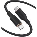 Anker PowerLine III Flow USB-C&USB-C电缆1.8m午夜黑色A8553N11[USB Power Delivery对应]