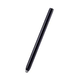 〔タッチペン：導電繊維〕マグネットタッチペン ブラック P-TPSMGBK