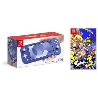 Nintendo Switch Lite ブルー + スプラトゥーン3 セット ［ゲーム機本体］